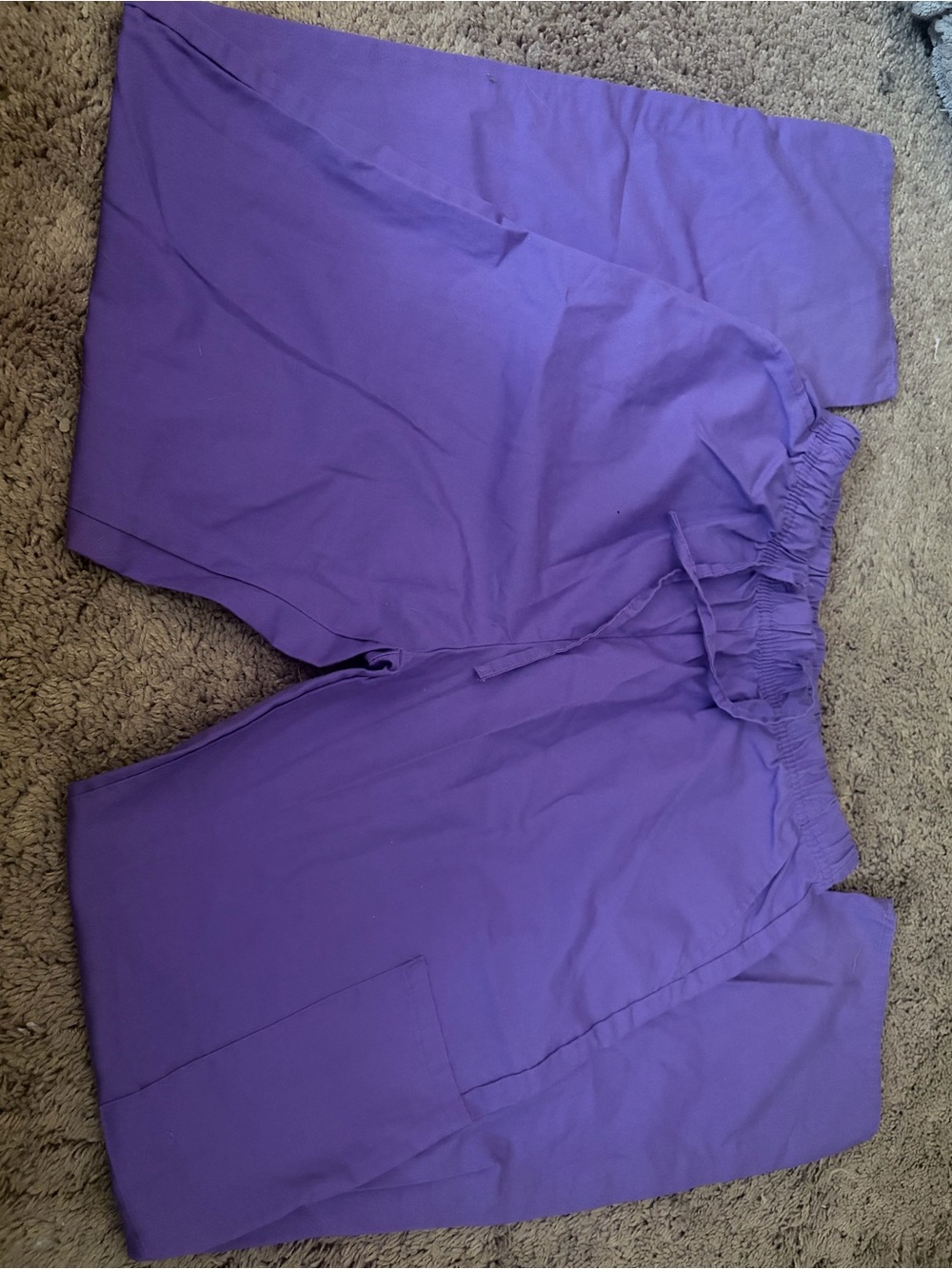 Purple Scrub Set - Picture 3 of 4